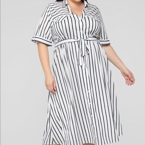 Lillian Midi Shirt Dress